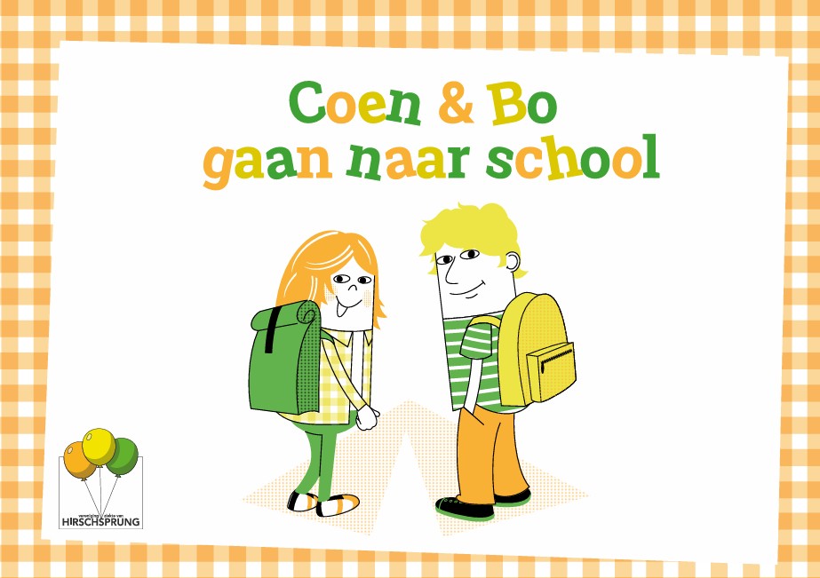 VerenigingziektevanHirschsprung Coen Bo gaan naar school